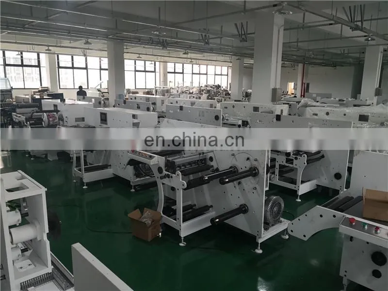 UTS420H Turret Type High Speed Automatic Label Cutting Machine, self-adhesive sticker cutter rewinder