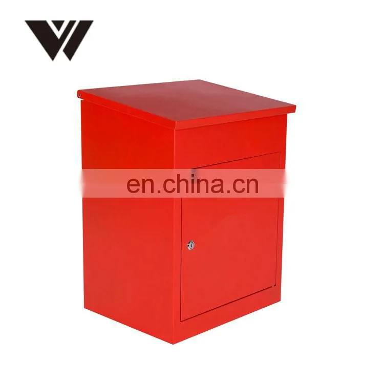 Wall Mounted Locking Dropbox Mailbox outdoor parcel drop box parcel delivery box