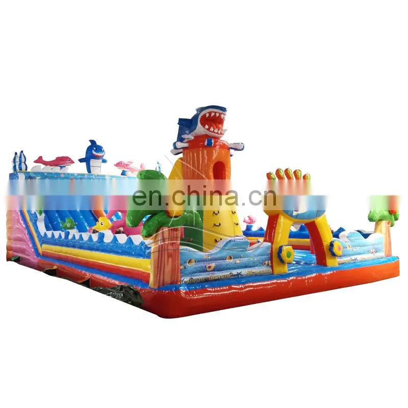 Soft play area customised indoor playcentre inflatable bouncing castle for sale
