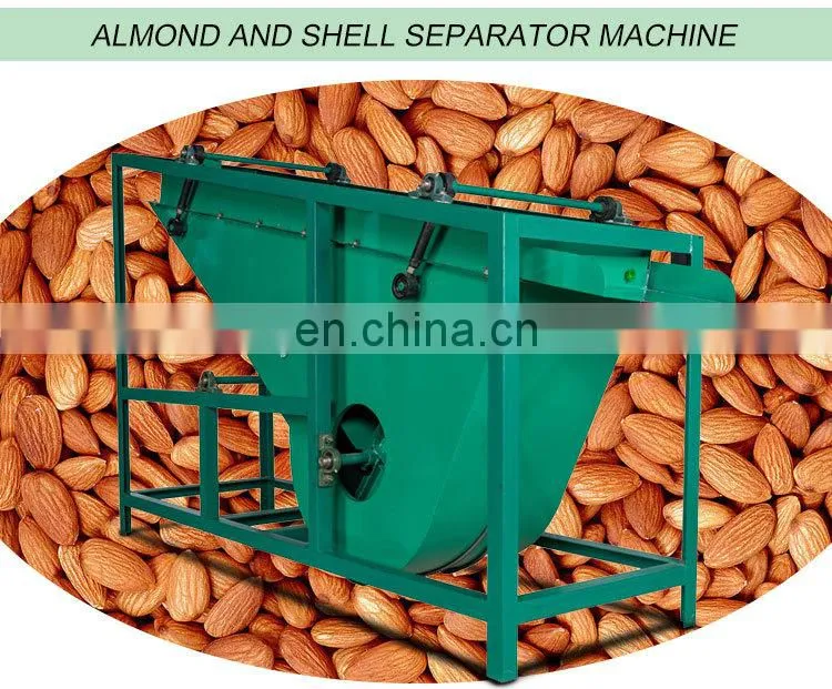 Almond Shell And Kernel Separator Hazelnuts Nuts Sorting Husking Filbert Shelling