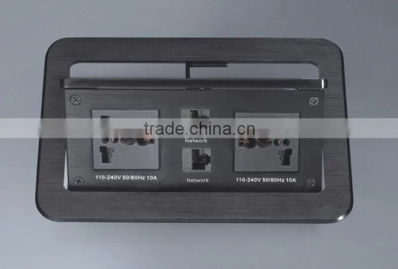 multifunctional smart multiple plug air support table top power socket
