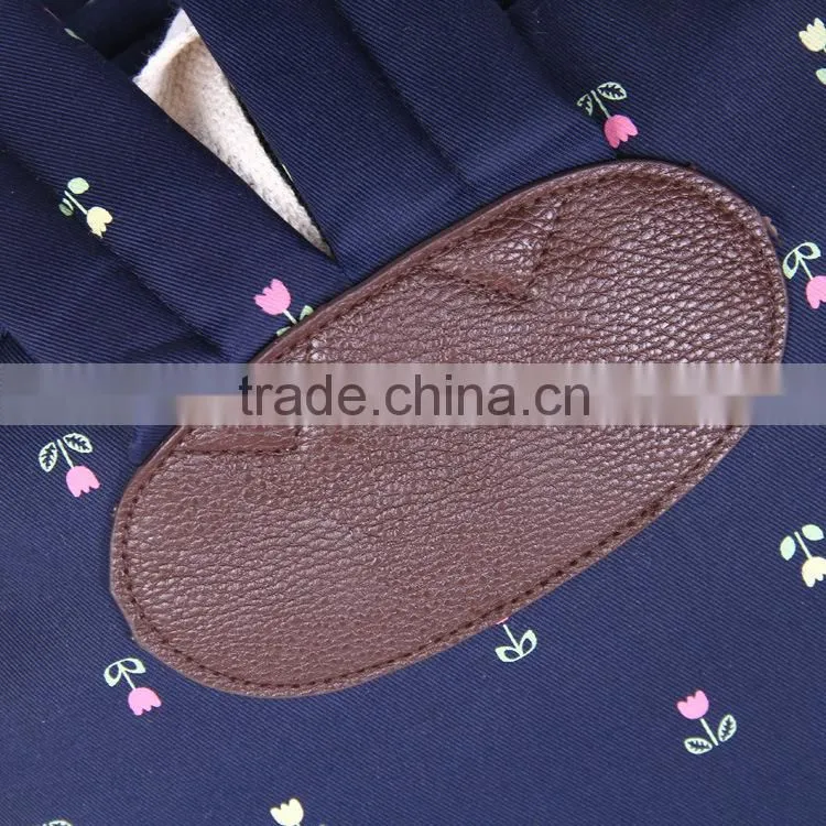 new product Japanese style simple freshleather laptop bag