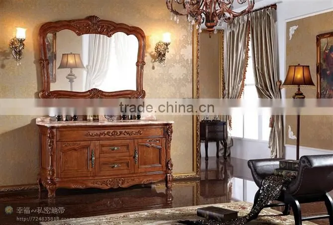 soild wood bathroom vanity