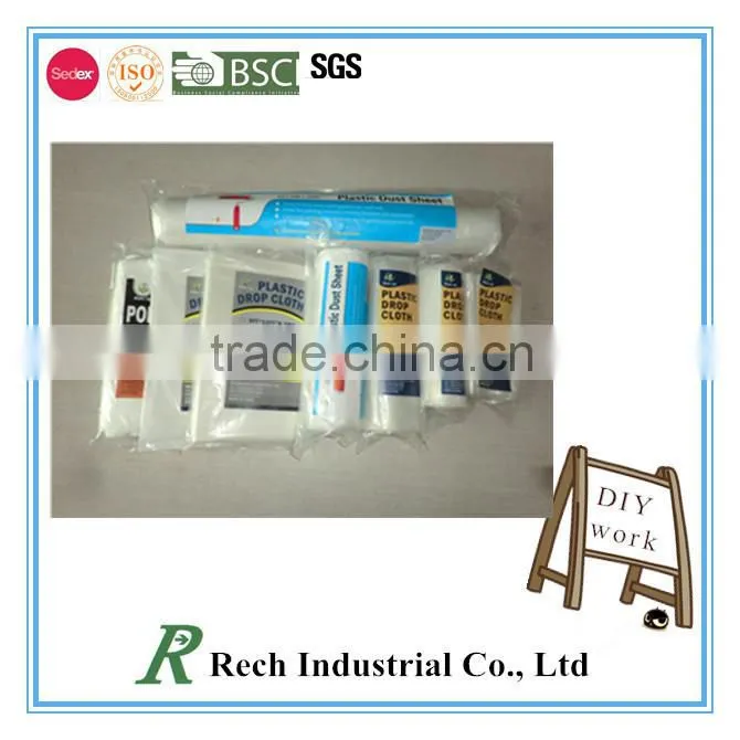Multi-Purpose Plastic Drop Sheet 100m square Roll