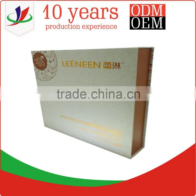 China supplier white paper box custom made boxes