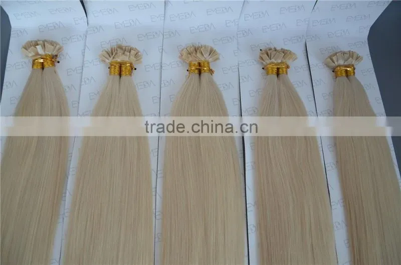 Cheap white silver human hair extensions