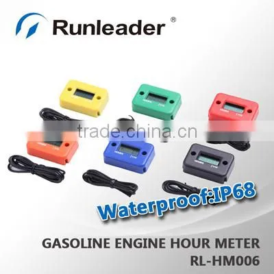 Waterproof Digital LCD Hour Meter for utv pit Dirt Quad Bike lawn mower ATV Motorcycle Snowmobile motocross BOAT marine