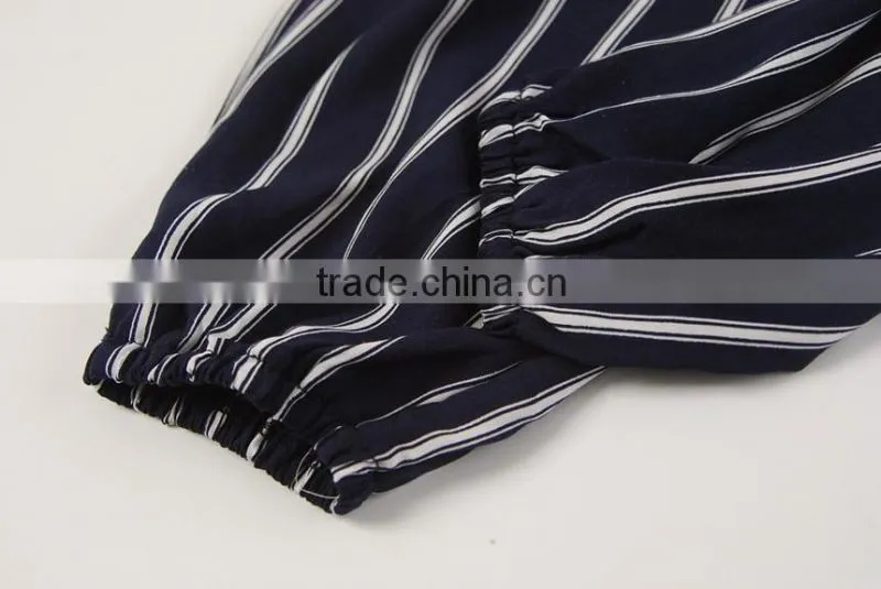 Wholesale Baby Girl Clothes 2016 New Summer Girl Printed Striped Pants Lovely Little Girl Pants