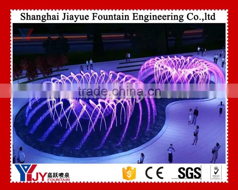 360 degree digital fountain swing nozzle