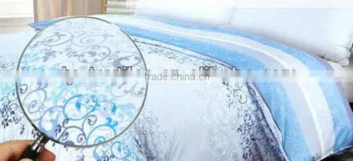 Colorful printed cheap soft home korean style bedding set