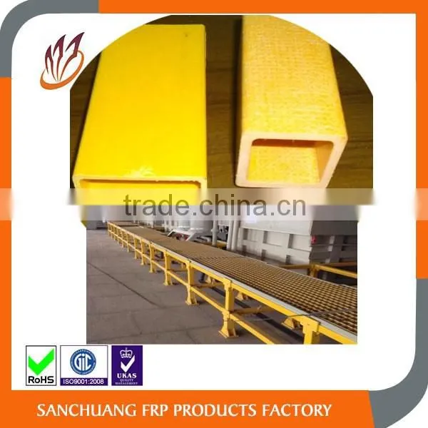 fiberglass rectangular square Channel