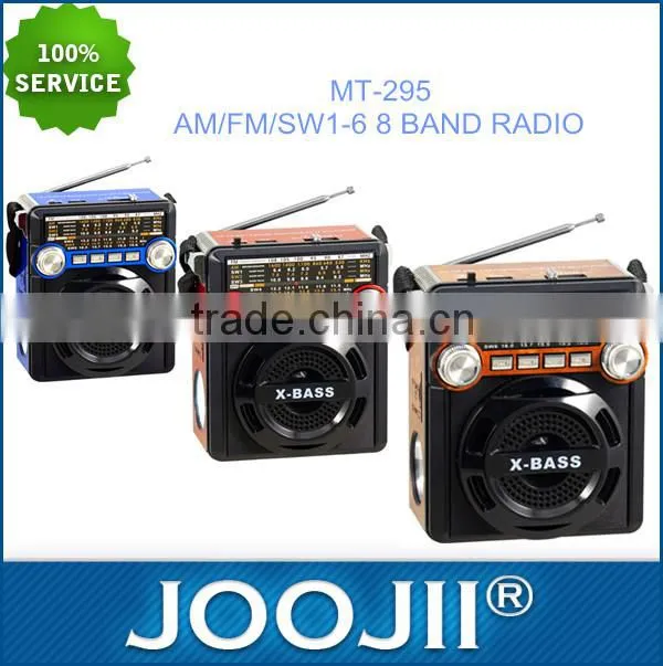Hot sale 8 BAND cheap fm portable radio