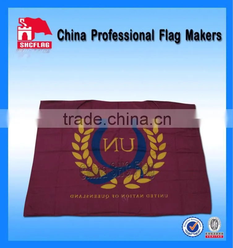 Direct printing polyester flag material of body flag and cape flag