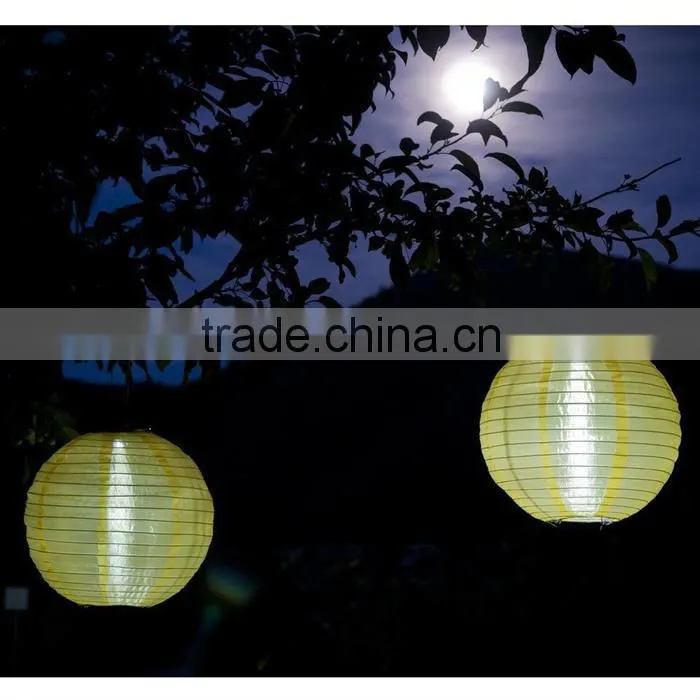 yellow solar lantern