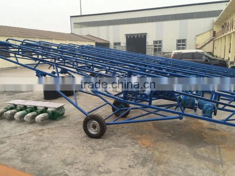 High Quality Small Rubber Belt Conveyor For Hot sale