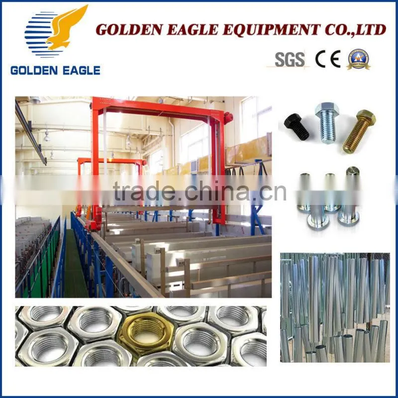 Golden Eagle New Products Zinc Plating Plant Machine equipment barrel plating