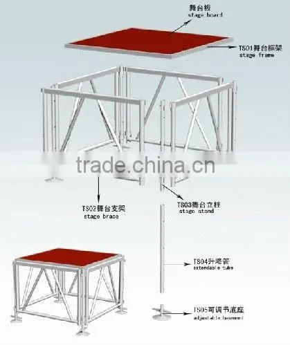 289x289mm pin truss ,light truss,aluminum truss
