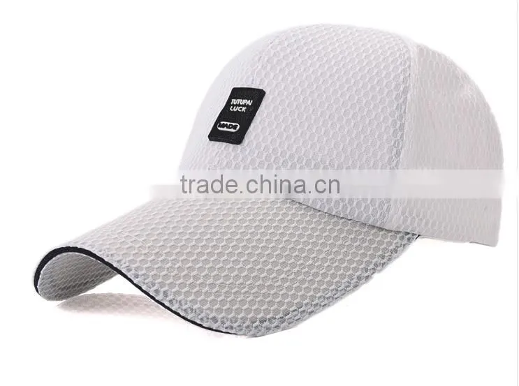 2015 quick dry sports cap,all mesh cap