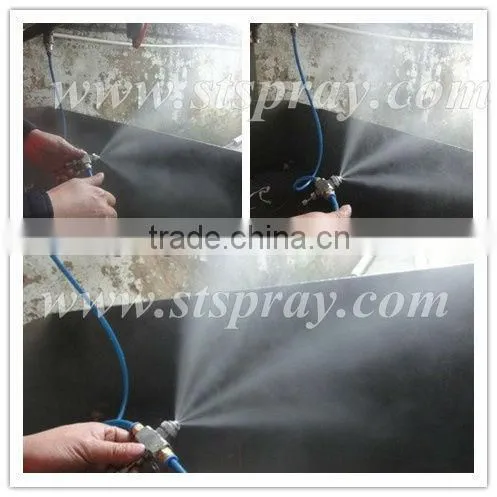 J External Mixing Flat Fan Air Atomizing Oil Burner
