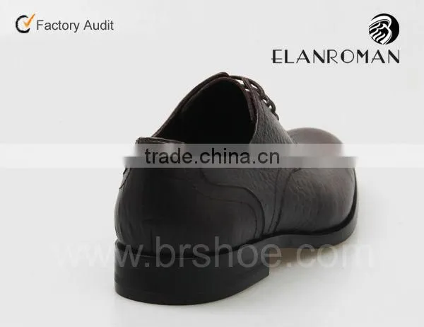 Fashion derby shoes wholesale men dress shoes genuine leather shoes
