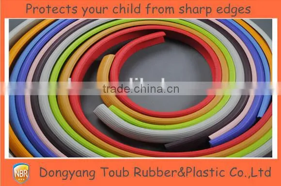 baby safety NBR table edge protector rubber edge guard