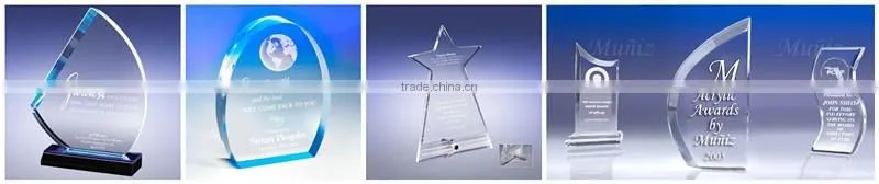 Manufacturer handmade acrylic award and trophy