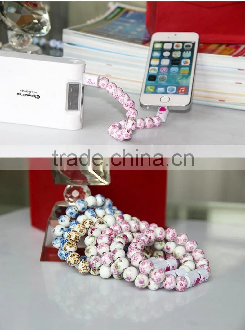 Competitive price mobile charger bracelet usb cable