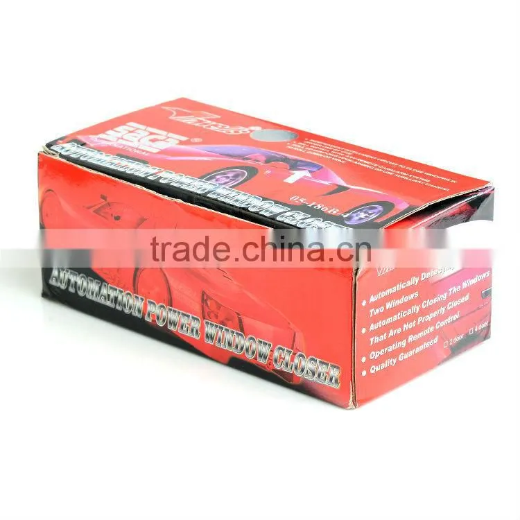 Universal automatic close and open 4 car windows one by one