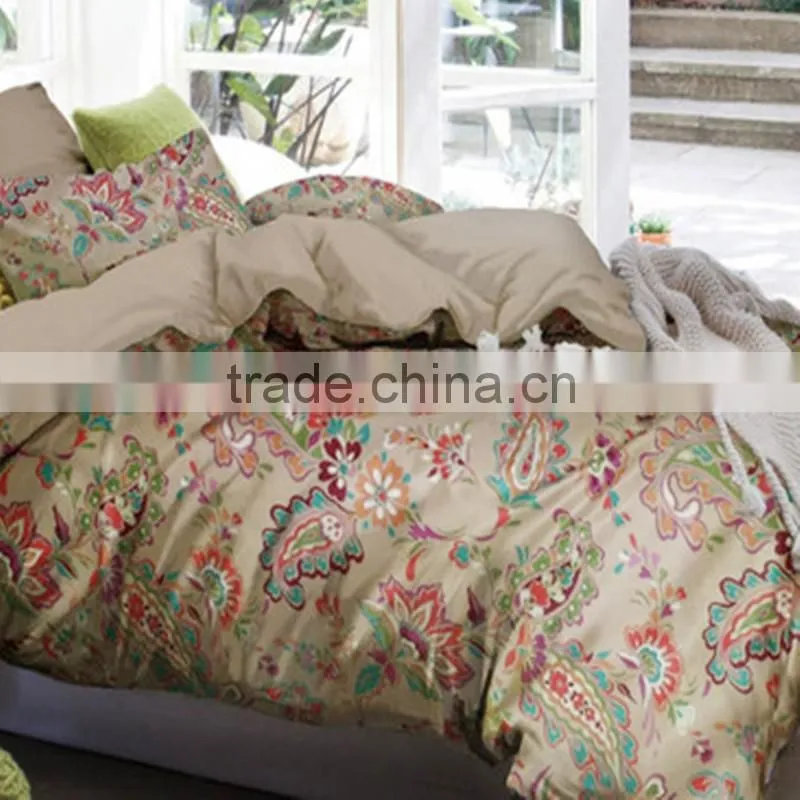 Luxury 4 pcs 40S 16mm Jacquard 100% mulberry silk bedding set