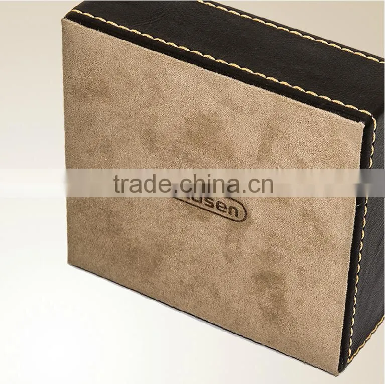 2015 New Arrival Fashion Business Office Faux Leather Notepad Box