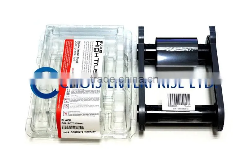 High Trust Evolis RCT023NAA Black Ribbon Replace for RCT011NAA for Primacy Printer Black Ribbon