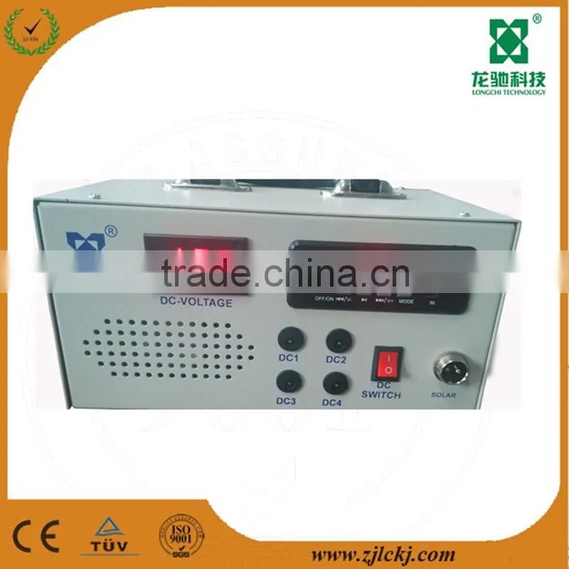 Solar power system with FM radio 10w