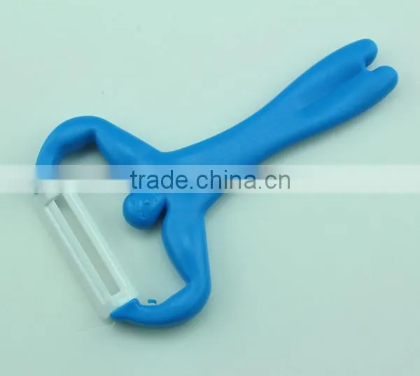 New Shaped Handle Kitchen Ceramic Peeler
