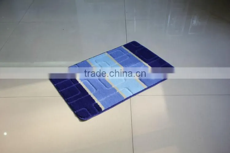 polypropylene new design anti-slip floor mat with TPR bottom