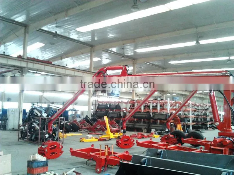 Log loader trailer