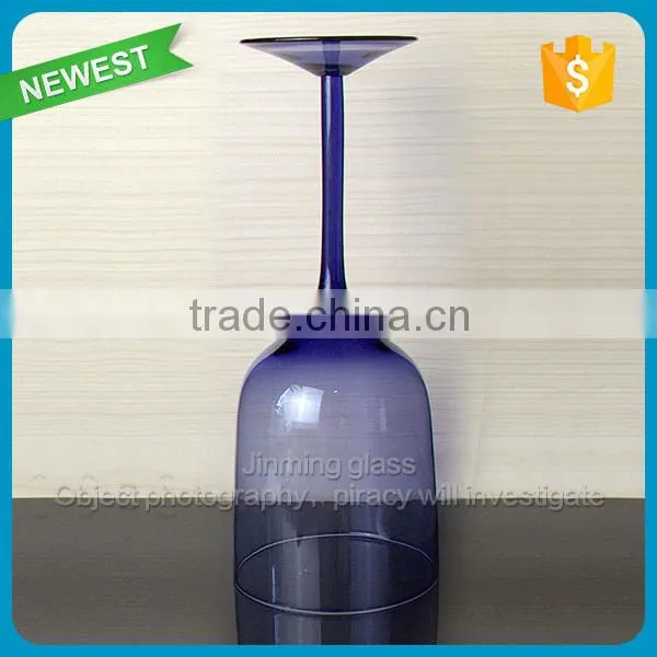 Glass Color Goblet Dark Purple Glass Goblet Cup Drinking Wine Goblet Cup Color Glass