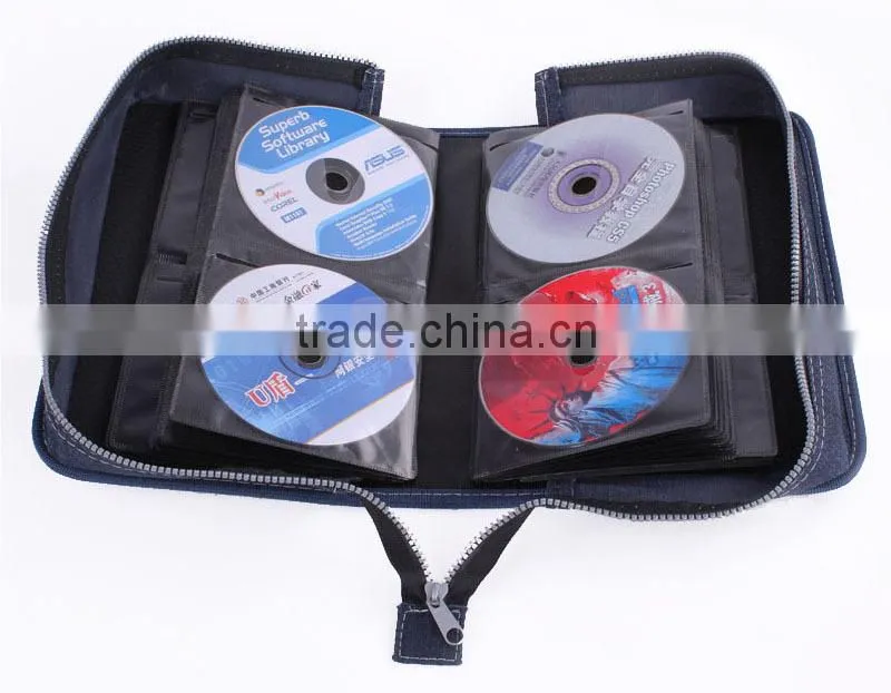 new design fashionable jeans shape cd bags
