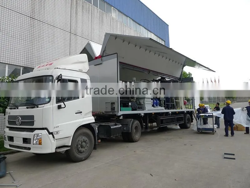 medical waste autoclaving truck