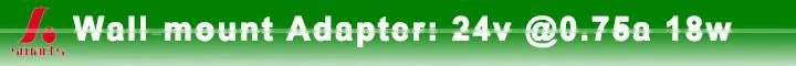 230v ac/dc adapter 24v 0.75a 18w power adapter with us uk plug