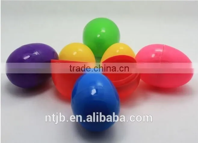 wholesale colorful plastic eggs Different sizes easter eggs Festival eggs