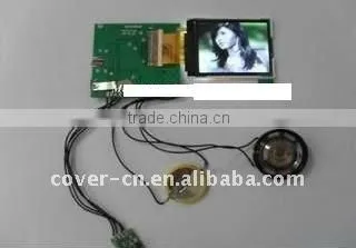 Newest 4.3 inch LCD video module for greeting cards