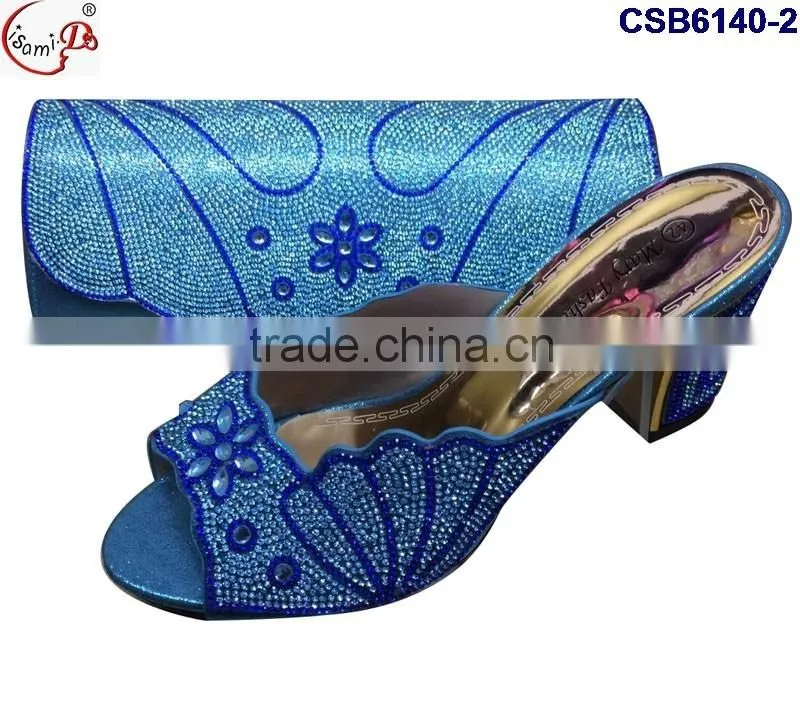 CSB6140 2016 The top latest fashion woman italy style high heel sandal shoes with bags