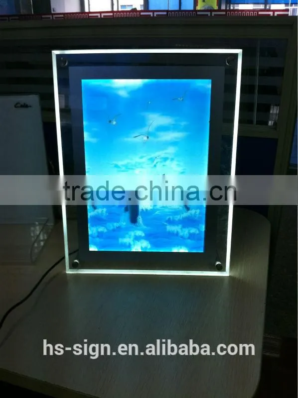 Circular Decorative Outdoor Led Light Boxes