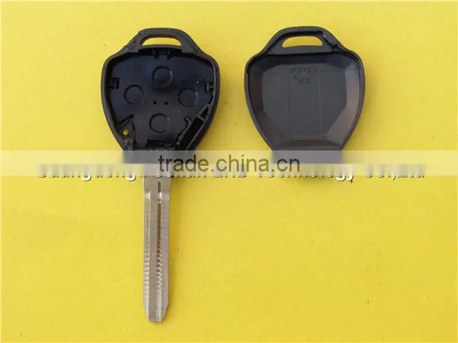 3 buttons Toyota Camry car key fob case with no logo