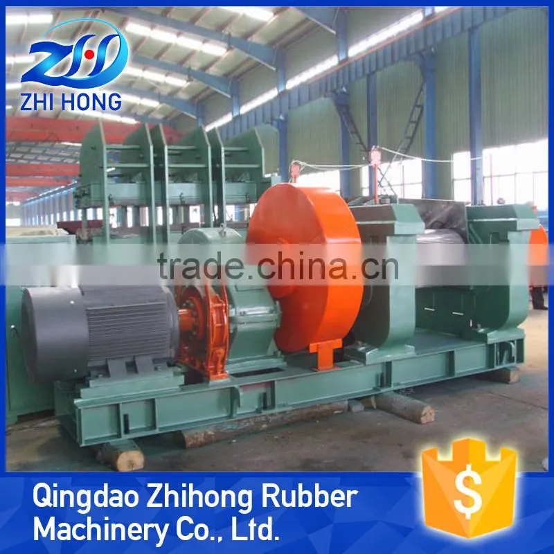 Used Rubber Cracker Mill Tyre Crusher Machine