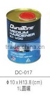 1L cylinder paint can with plastic cap