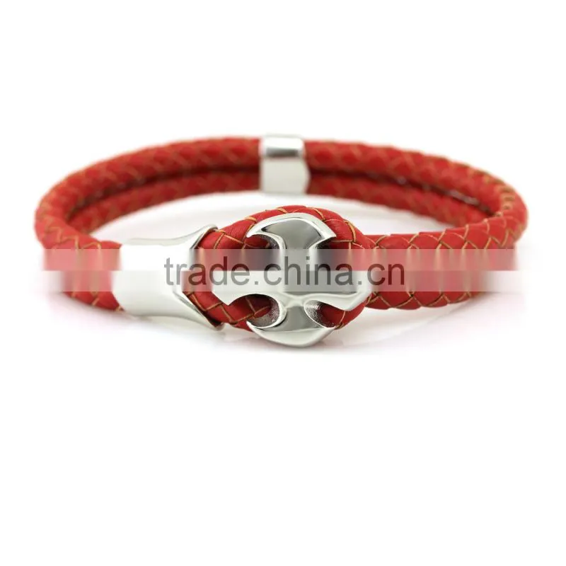 NEW STYLE Cow Skin Plaited Leather Strap Double Layers for Women