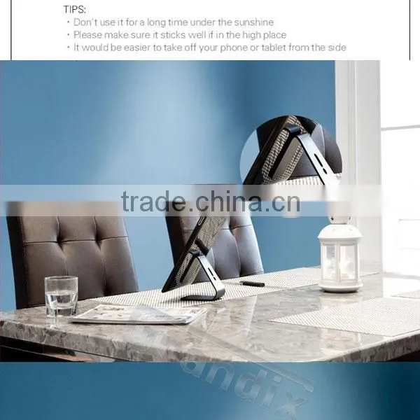Aluminum desk double sides tablet holder