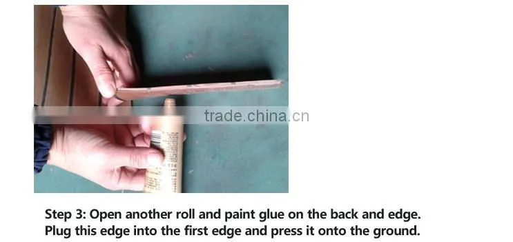 Synthetic pvc teak flooring, used for boat
