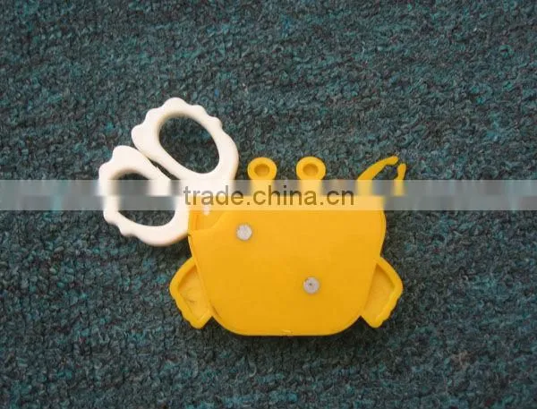 Plastic animal scissor with magnet/cartoon scissor